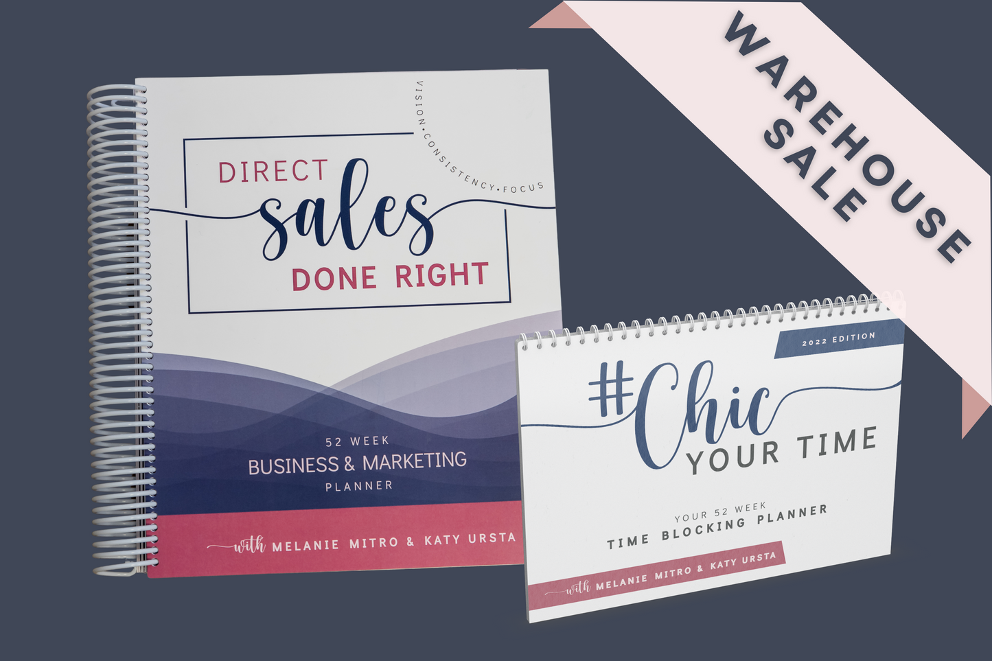 Newest Edition 2024: Direct Sales Done Right: 52 Week Business and Marketing Planner & Time Blocker Bundle (SAVE $12 When Bundling!)