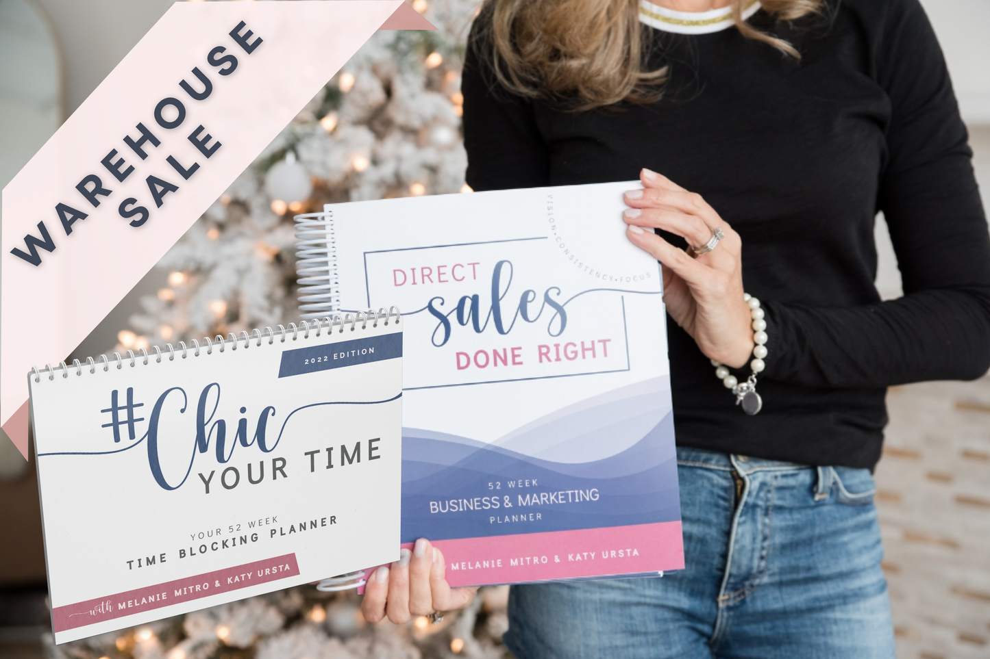 Newest Edition 2024: Direct Sales Done Right: 52 Week Business and Marketing Planner & Time Blocker Bundle (SAVE $12 When Bundling!)