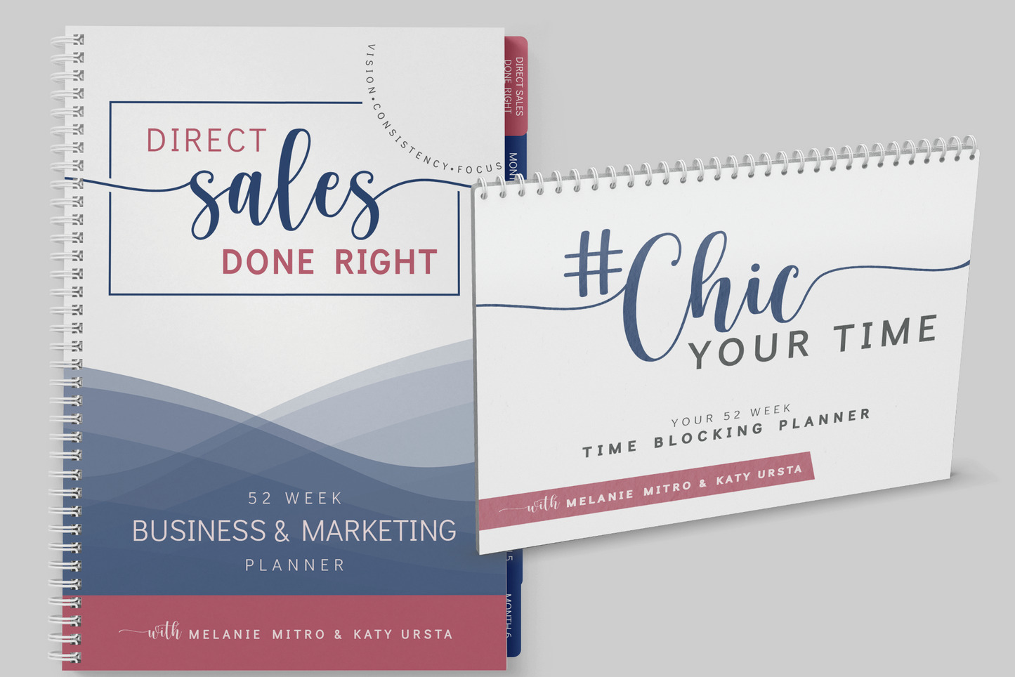 Newest Edition 2024: Direct Sales Done Right: 52 Week Business and Marketing Planner & Time Blocker Bundle (SAVE $12 When Bundling!)