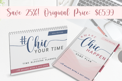 Make Chic Happen 3rd Edition Planner Time Blocker Bundle (SAVE $10 When Bundling!)