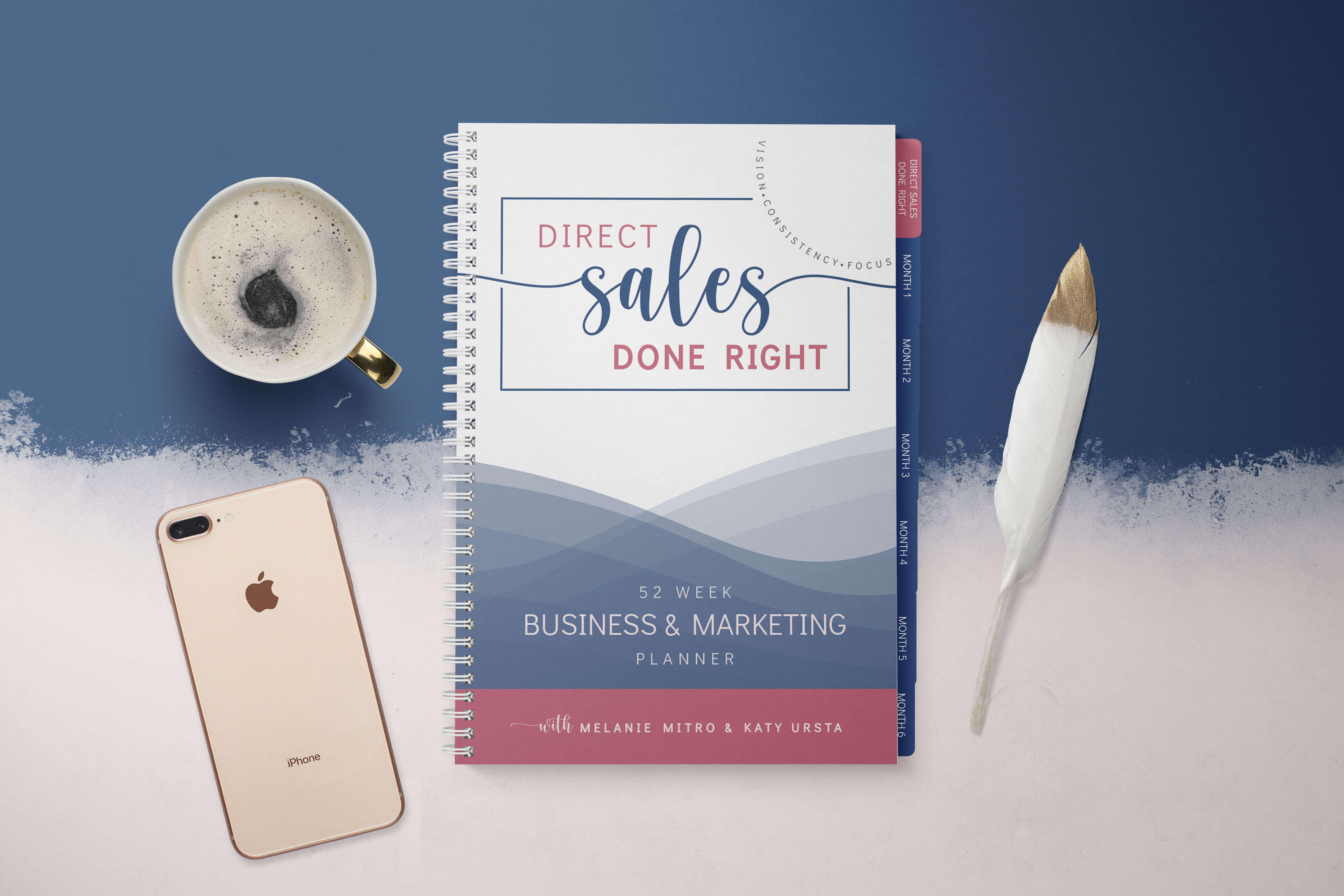 Newest Edition 2024 Direct Sales Done Right 52 Week Business And Mar   PlannerScene1 